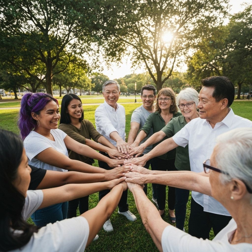 Community coming together